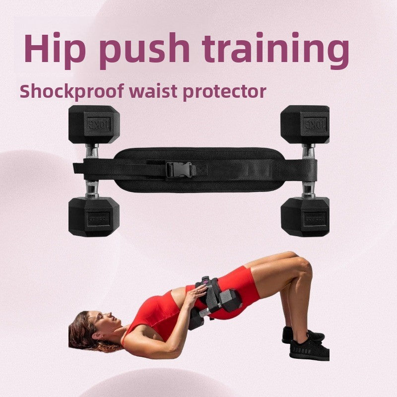 Adjustable Non-Slip Hip Thrust Exercise Belt