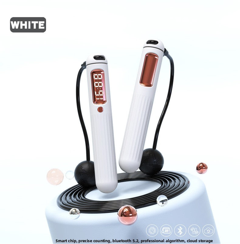 Intelligent Bluetooth Counting Charging Weighted Fitness Jump Rope