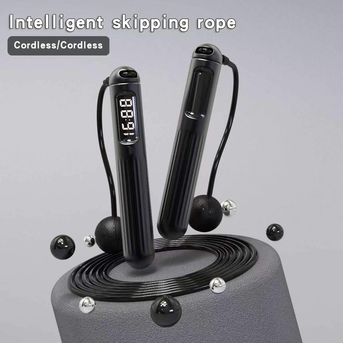 Intelligent Bluetooth Counting Charging Weighted Fitness Jump Rope