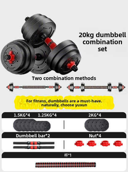 Adjustable Dumbbell Set with Multiple Weight Options