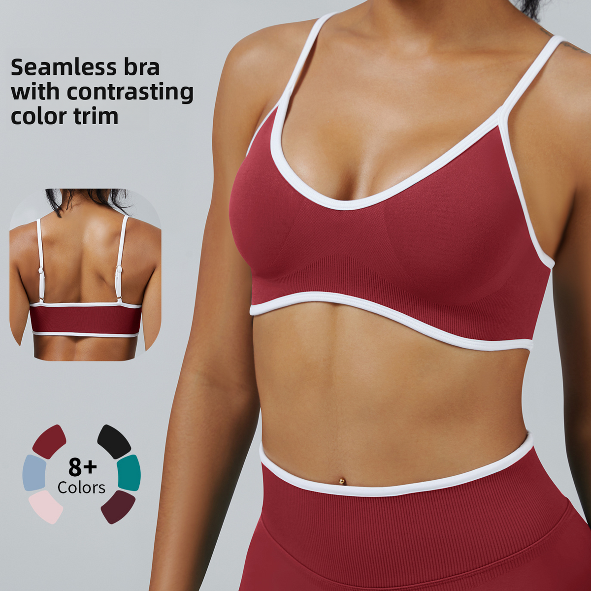 Adjustable Suspender Sports Bra