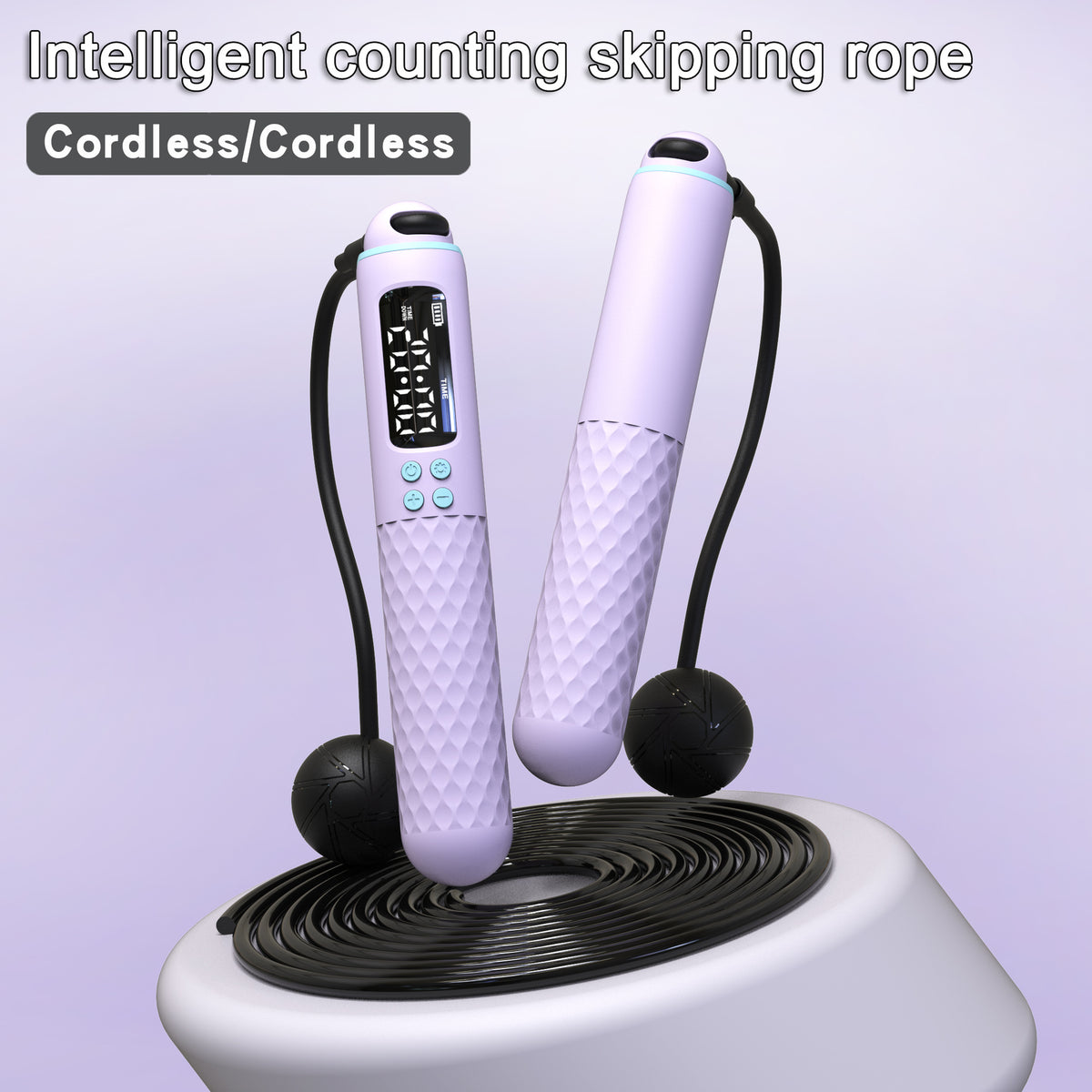 Smart Counting Jump Rope with Dual Mode