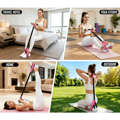 Elastic Fitness Resistance Band for Home Workouts