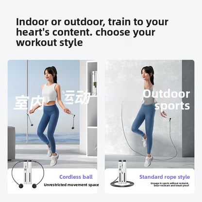 Smart Counting Jump Rope with Dual Mode