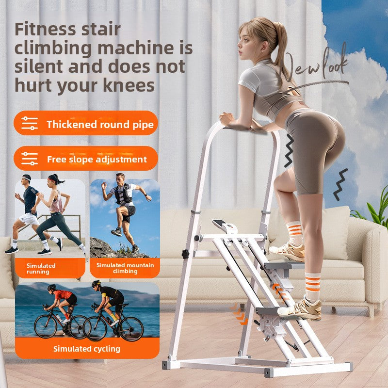 Multifunctional Home Stair Climber with Adjustable Resistance