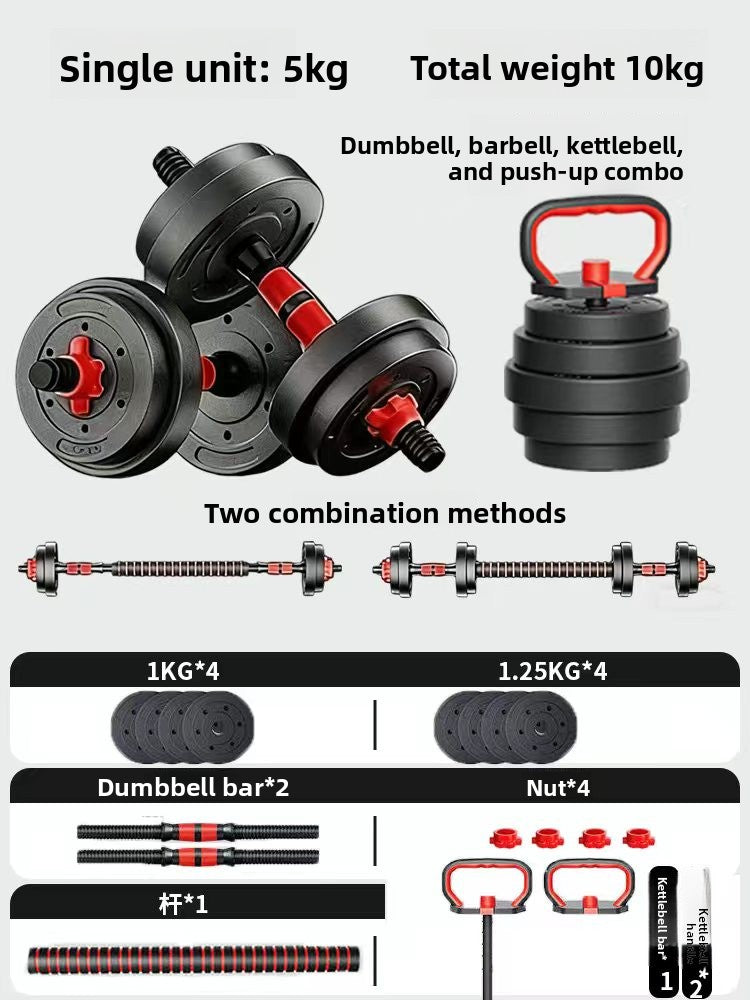Adjustable Dumbbell Set with Multiple Weight Options
