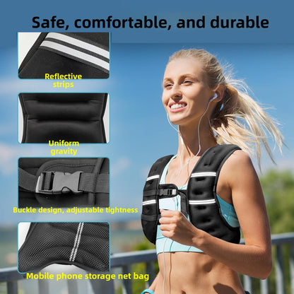 Adjustable Weight Vest for Strength Training