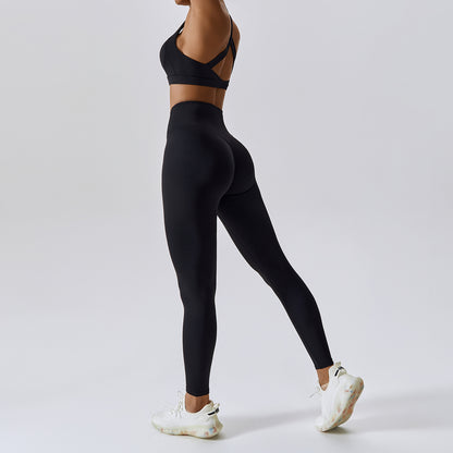 Womens Quick-Dry Fitness Yoga Set