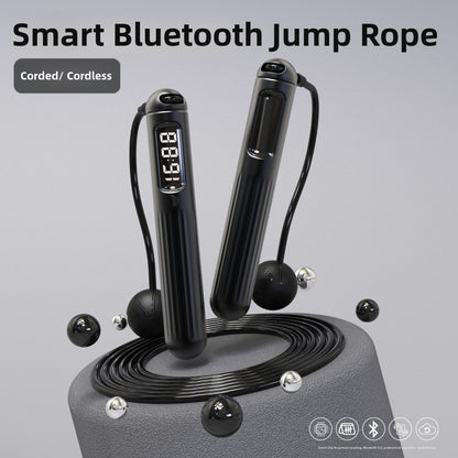 Intelligent Bluetooth Counting Charging Weighted Fitness Jump Rope