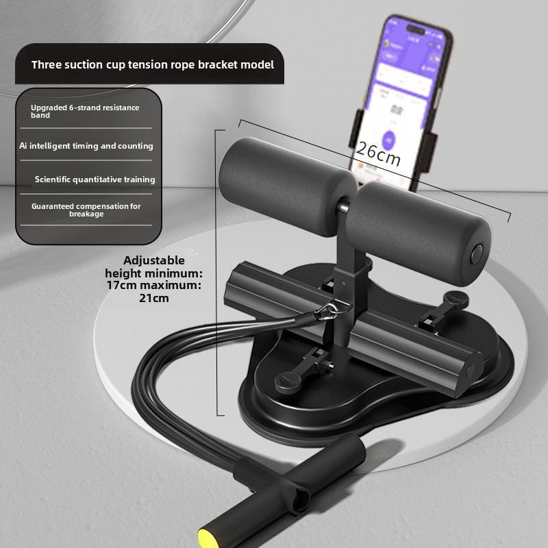 Upgraded Suction Cup Abdominal Trainer with Multi-Function