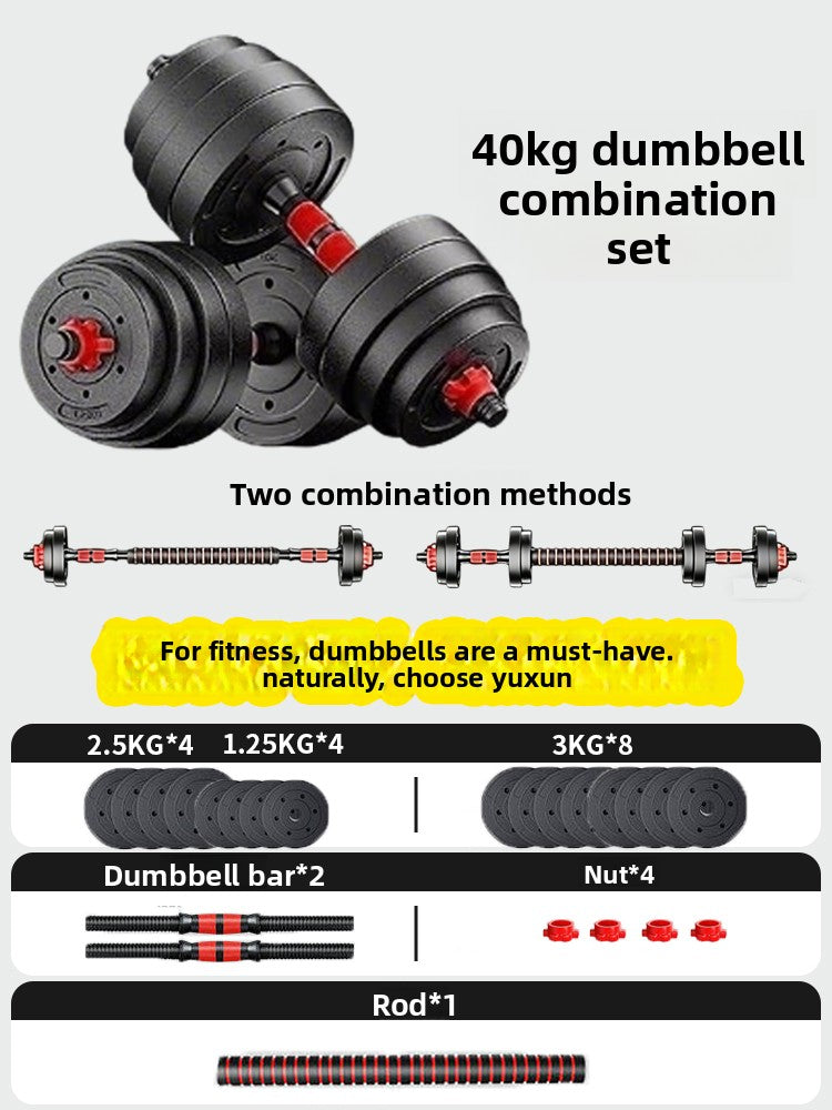 Adjustable Dumbbell Set with Multiple Weight Options