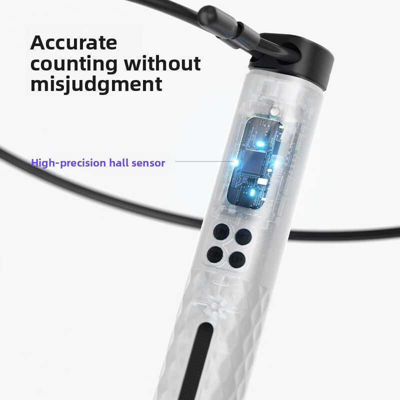 Smart Counting Jump Rope with Dual Mode