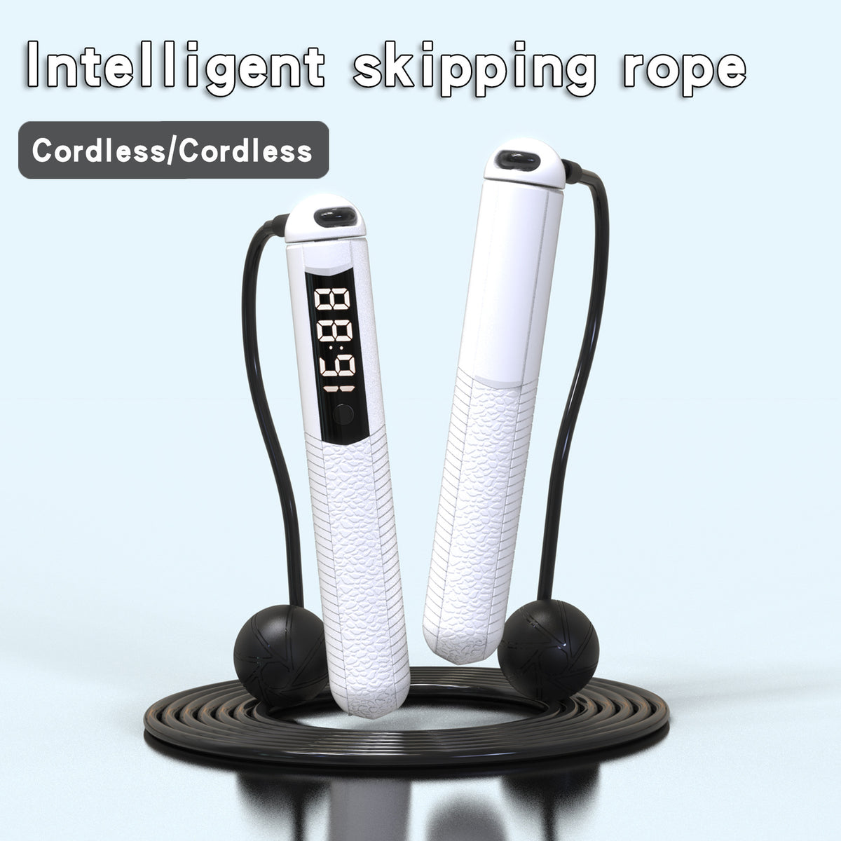 Intelligent Bluetooth Counting Charging Weighted Fitness Jump Rope