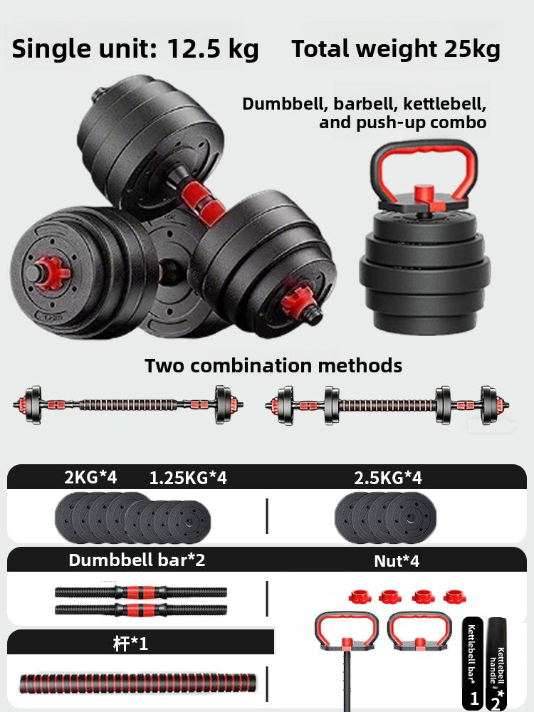Adjustable Dumbbell Set with Multiple Weight Options