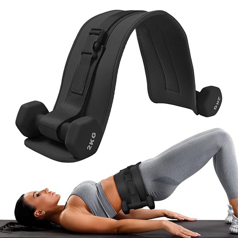 Adjustable Non-Slip Hip Thrust Exercise Belt