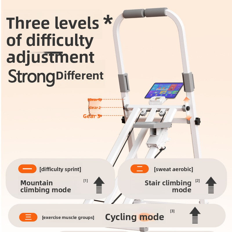 Multifunctional Home Stair Climber with Adjustable Resistance